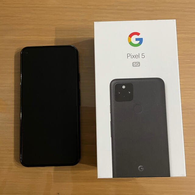syusama用 pixel 5 SIMフリー  黒128GB 新古品 