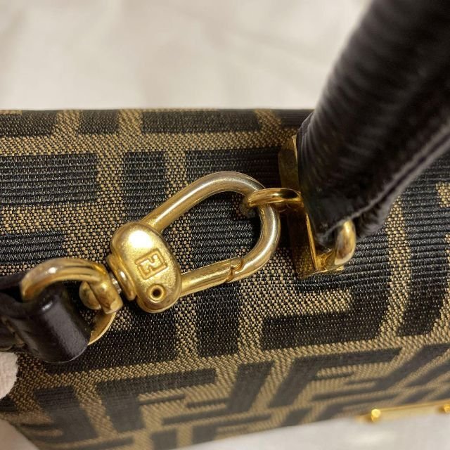 【レア】【上品】2Way FENDI ロゴハンドバッグご褒美やプレゼントにも♡